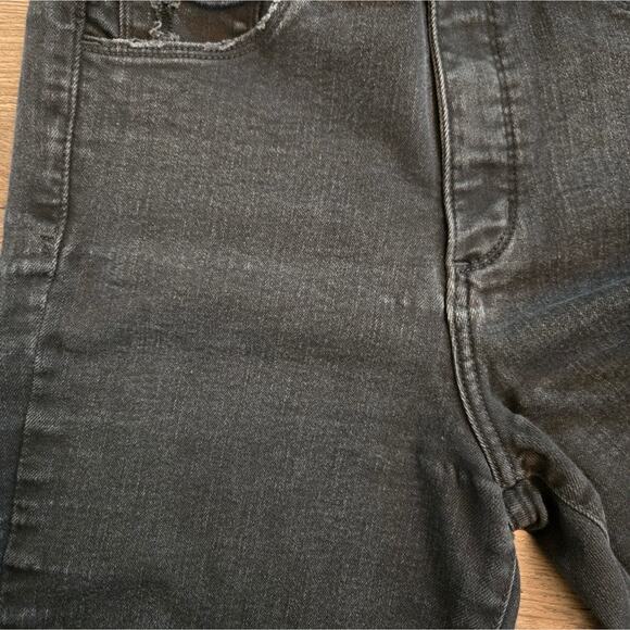 GAP Women's High Rise Distressed Favorite Jeggings Black Wash Size 10/30 - Picture 10 of 14
